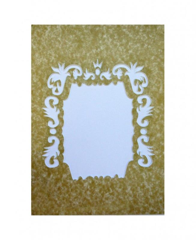 Фигурное паспарту 53