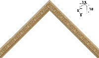 Деревянный багет amf18.l13