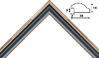 Деревянный багет aa780.09