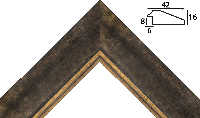 Деревянный багет aa160.17