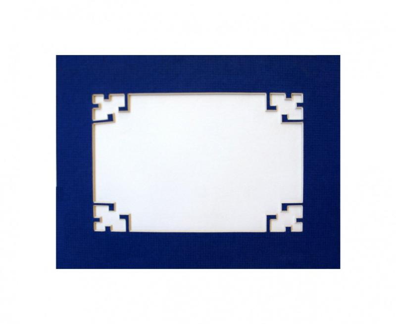 Фигурное паспарту 75