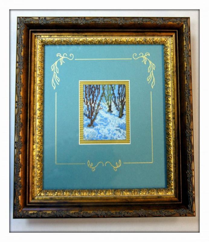 Фигурное паспарту 11