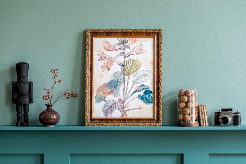 Оформляем батик-панно