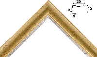 Деревянный багет аа795.11