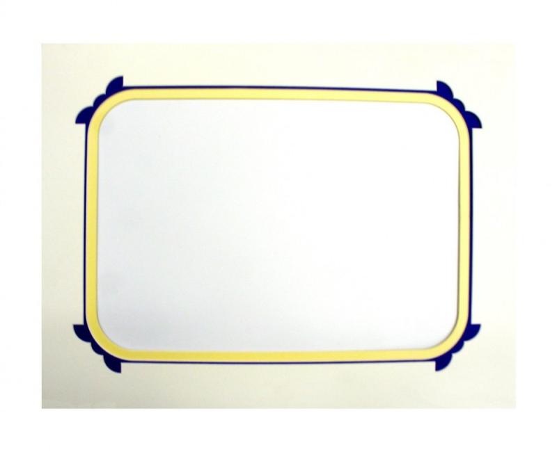 Фигурное паспарту 28