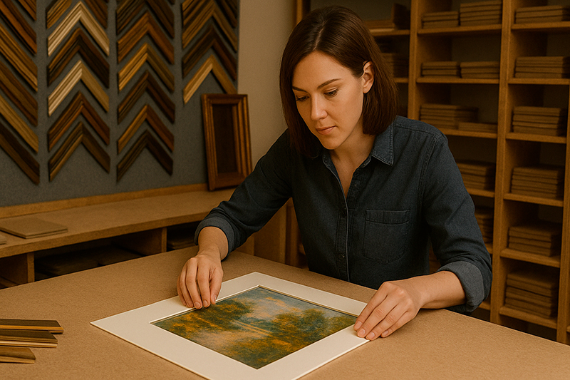 Прямоугольное паспарту