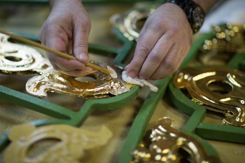 Декоративное золочение своими руками