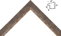 Деревянный багет аа062.89