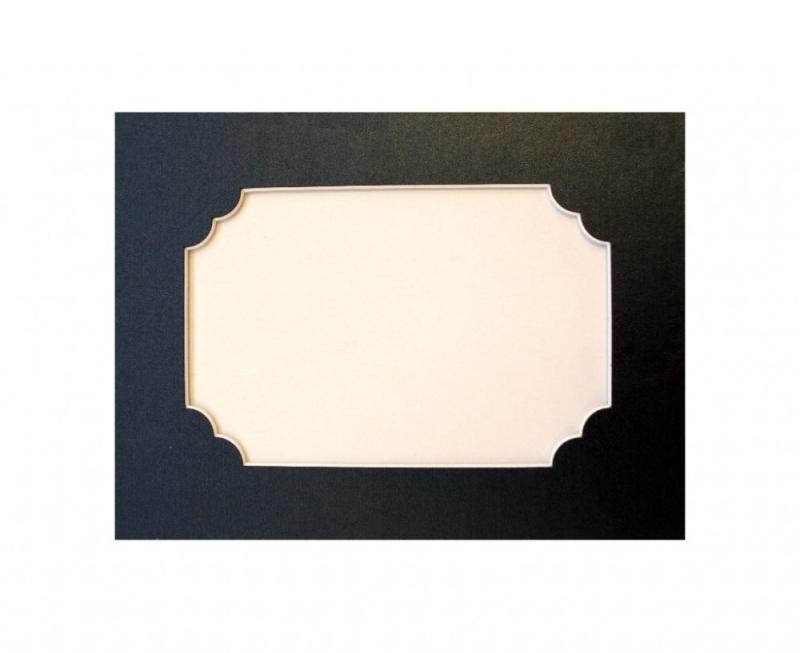 Фигурное паспарту 49