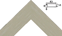 Деревянный багет aa616.26