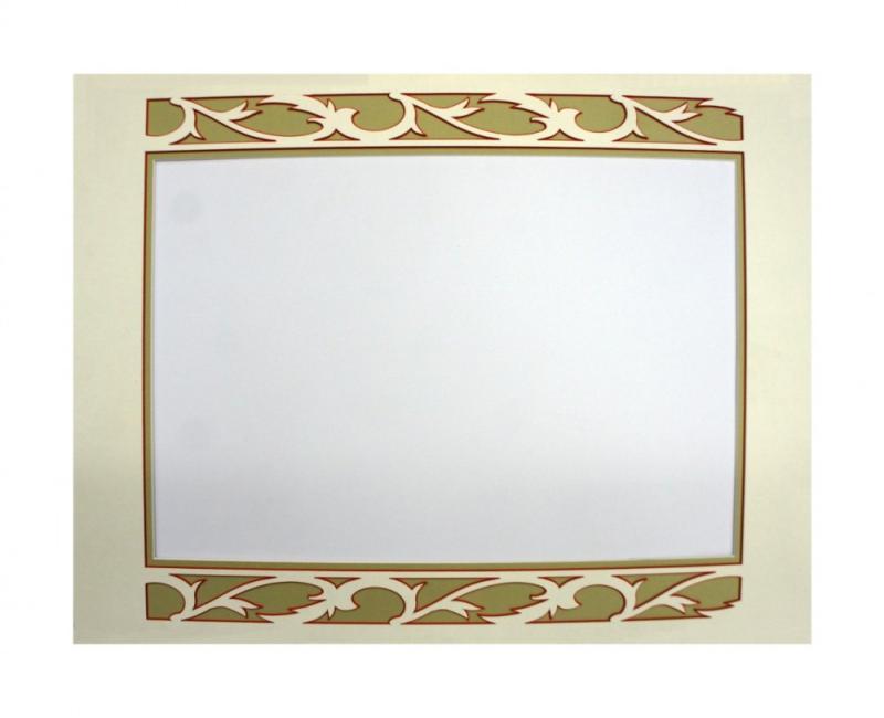 Фигурное паспарту 89