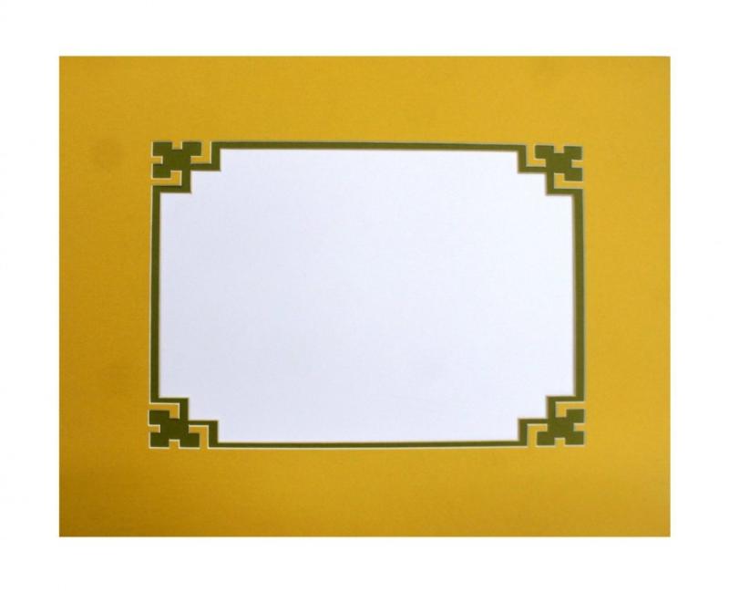 Фигурное паспарту 216