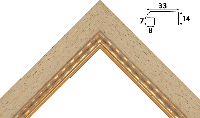 Деревянный багет am201g1.1293