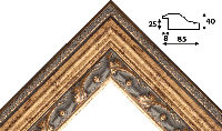 Деревянный багет aa462.01