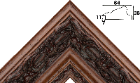Деревянный багет am197g1.2995