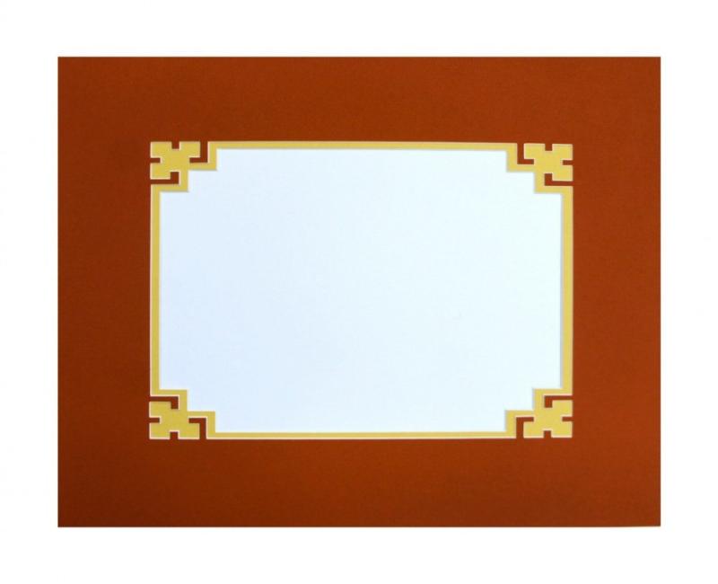 Фигурное паспарту 215