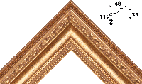 Деревянный багет aa345.11