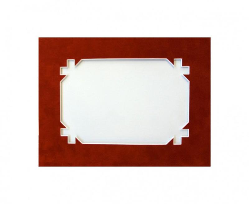 Фигурное паспарту 48