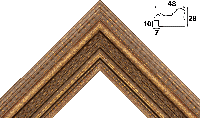 Деревянный багет am148g1.0648