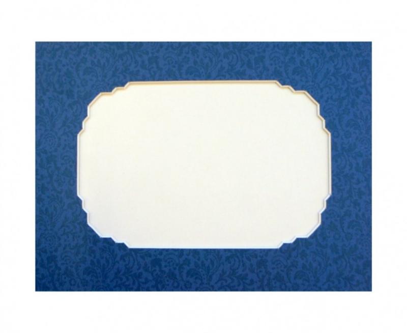 Фигурное паспарту 34