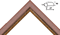 Деревянный багет aa730.15