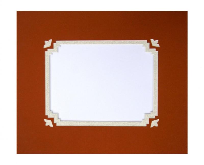 Фигурное паспарту 32