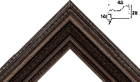 Деревянный багет am148g1.0373