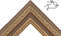 Деревянный багет aa345.95
