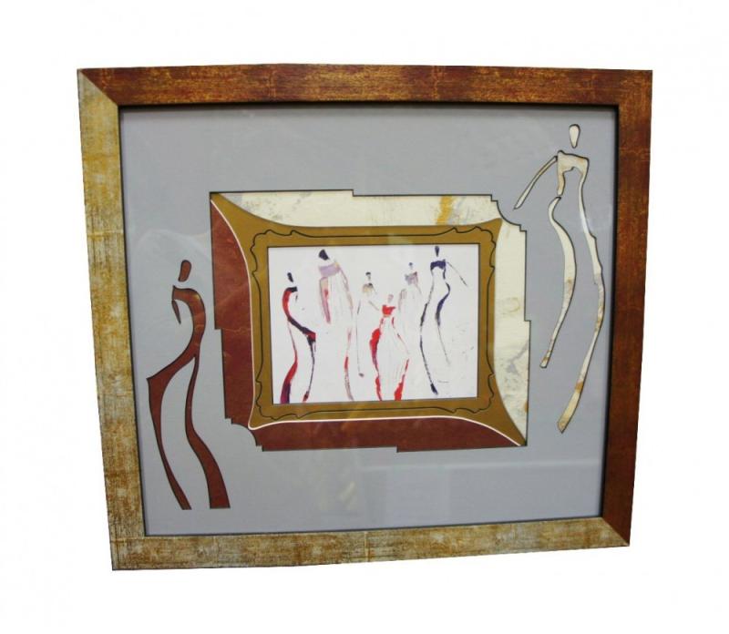 Фигурное паспарту 119