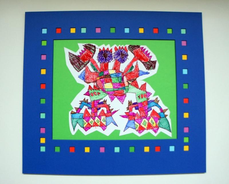 Фигурное паспарту 9