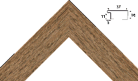 Деревянный багет aa691.55