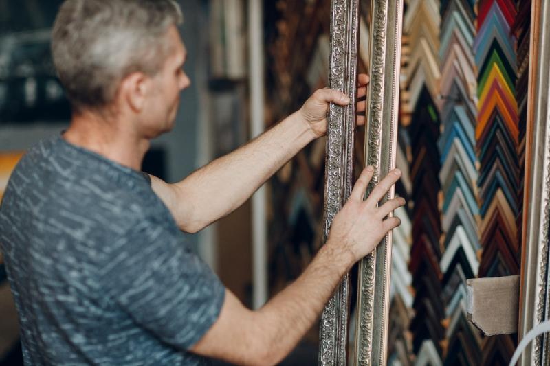 Виды багета для разных помещений