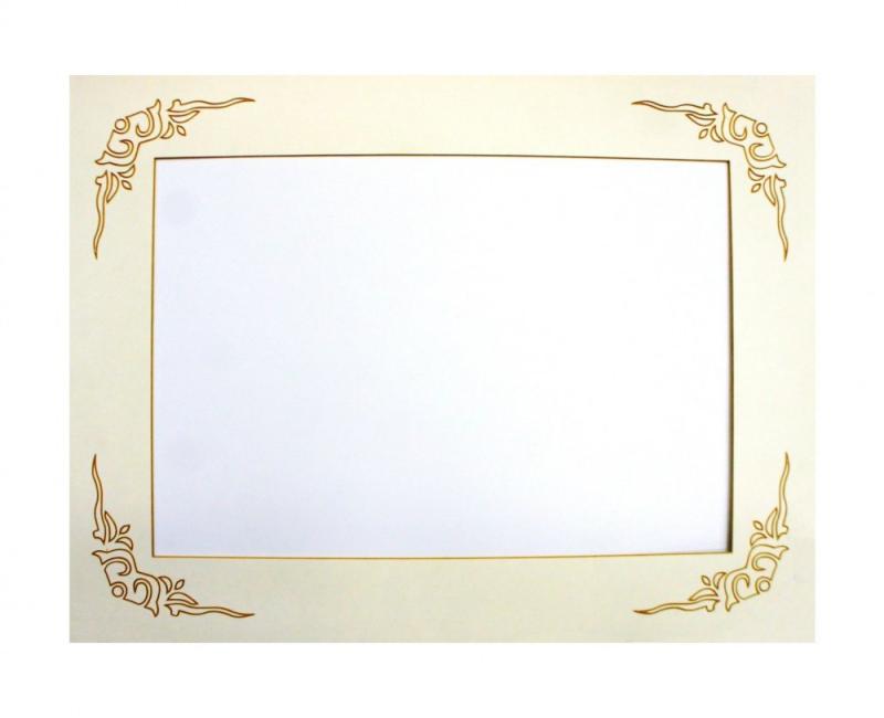 Фигурное паспарту 110