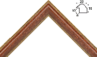 Деревянный багет aa275.05