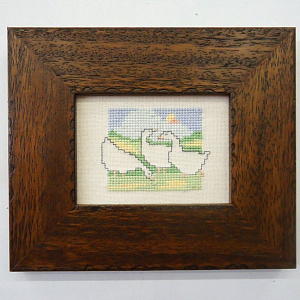 Оформление вышивок