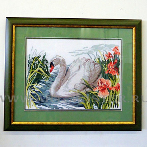 Оформление вышивок