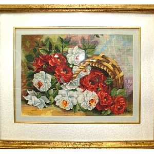 Оформление вышивок