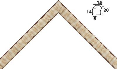 Деревянный багет amb233.avor