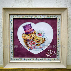 Оформление вышивок