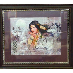 Оформление вышивок