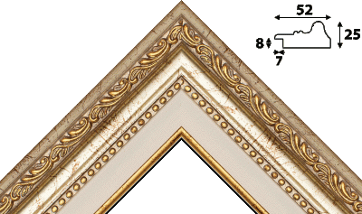 Пластиковый багет bl52014