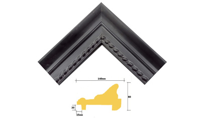 Рама ручной работы Исп991черн