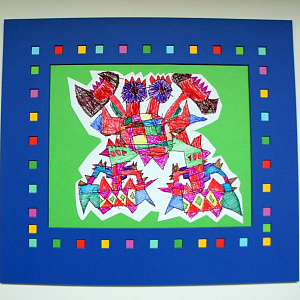 Фигурное паспарту