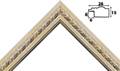 Пластиковый багет nt261545