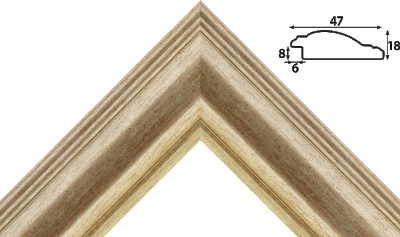 Пластиковый багет bl47031