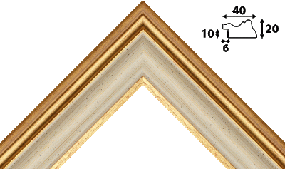 Пластиковый багет bl40103